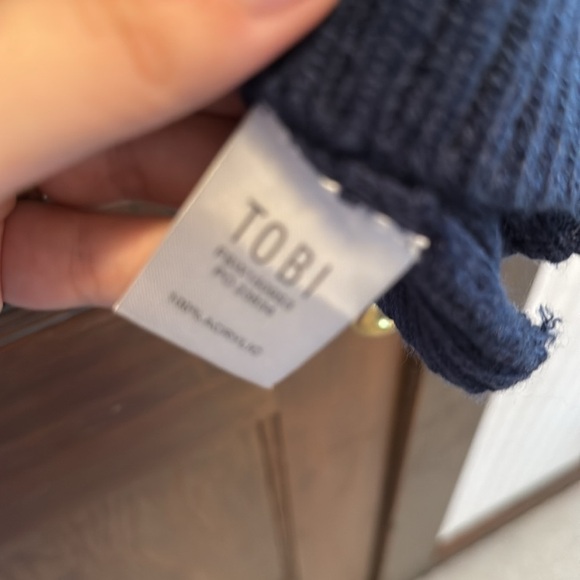 TOBI Navy Sweater Dress - Picture 8 of 12